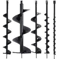 Spiral Tungsten Steel Alloy Ground Drill Bit Greenhouse Pile Planting Tree Seedling Planting Project Open Holes And Soil Holes