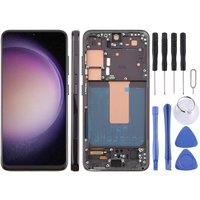 TFT LCD Screen for Samsung Galaxy S23 SM-S911U US Version Digitizer Full Assembly with Frame Phone Parts Display