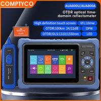 MINI OTDR 100KM 24/22dB 1310/1550nm Optical Time Domain Reflectometer Fiber Optic Cable Tester Built-in VFL OPM OLS LED