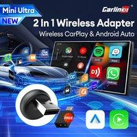 Mini Ultra 3 CarlinKit 5.0 Wireless Android Auto CarPlay Wireless Adapter WiFi BLE Auto Connect OTA Upgrade Mini Smart Car Box