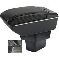 Car Note e-Power Armrest box central console storage case driver elbow support carbon fibre