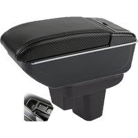 Car Right cab RHD Morris Garages MG MG3 MG 3 Armrest box central console storage case driver elbow support carbon fibre