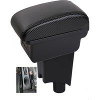 Car Sandero Stepway Armrest box central console storage case driver elbow support