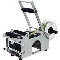 Factory Direct Sale Semi-Automatic Round Bottle Labeling Machine for Plastic Bottles Portable Manual Label Printer