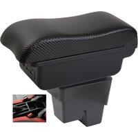 Car Fit 2022 Armrest box central console storage case driver elbow support carbon fibre