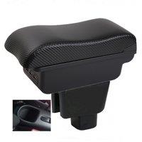Car BR-V BRV brio mobilio Armrest box central console storage case driver elbow support carbon fibre
