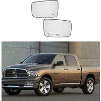 For Dodge 2009-2018 Applicable To Dodge RAM09-18 68050298AA 68050299AA Reverse Mirror With Heated Rearview Lirror Lenses