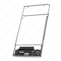 RAGEER 5Gbps Tool- free Transparent 2.5 Inch External Hard Drive Enclosure-Fast Micro-B to USB 3.0 SATA HDD Adapter Case
