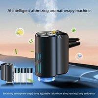 Smart 3-Mode Car Diffuser, Car Air Freshener - Vent Clip Nano Mist Humidifier with Mood Light, Essential Oils for Odor Removal ﻿