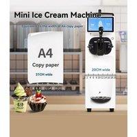 Night Function Professional Ice Cream Maker Commercial Soft Serve Ice Cream Making Machine Coffee Shop Ice Cream Machine