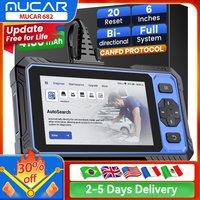 MUCAR 682 CAN FD OBD2 Diagnostic Tool All System Diagnosis Scanner 20 Reset Bi-directional Control Car Tool Lifetime Free Update