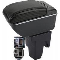 Car Ford Focus III 3 Armrest box central console storage case driver elbow support rest arm