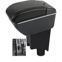 Car Sandero Stepway Armrest box central console storage case driver elbow support rest arm