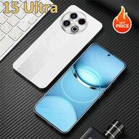 HOT NEW 15 Ultra Original Cheap Cellphones 7.3HD 5G Dual Sim 7800mAh Smartphone Android 14 Global Version Mobile Cell Phones