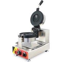 Commercial Ice Cream Cone Machine Waffle Maker Electric Stainless Steel Egg Roll Mold Nonstick Waffle Cone And Bowl Ma