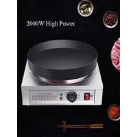 Electromagnetic Commercial Sheng Jian Furnace Automatic Rotating Dumpling Frying Stove with Water Frying Accessory