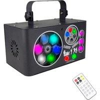 17 Eyes 4IN1 RG Patterns Laser Projector Strobe Light Dyeing Stage Lighting Effect RGB LED DJ Disco DMX Party Dance Lamp G24N7