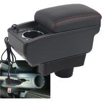 Hyundai Accent Tegas 2 Armrest box rest arm central content store case console storage elbow support