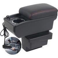 Car Tiguan Armrest box﻿ elbow support central content store case console storage