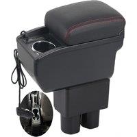 Car Yaris vios Armrest box﻿ elbow support central content store case console storage