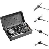 40/64/66in1 Precision Hand Screwdriver Set Magnetic Assembly 1/4 Inch Bit for Repairing Mobile Phones Computers Cameras Bicycles