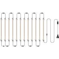 12 Head LED Grow Light Strip Full Spectrum Cultivation Lamp 30/50CM For Indoor Flower Potted Plant Growbox Fill Lighting EU Plug