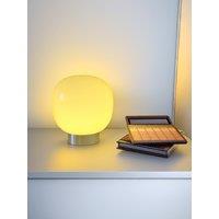 Macaron Glass Table Lamp for Hotel Bedroom Bedside Living Room Trichromatic Dimming Decoration Modern Night Lights