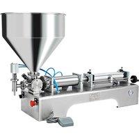 Including Tariffs Pneumatic One-head Paste Sauce Oil Filling Machine with Table (Filling Machine For Hummus, Mayonnaise)