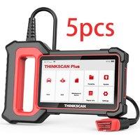 CN 5pcs THINKCAR Thinkscan Plus S7/S6/S4 OBD2 Scanner Transmission/ABS/SRS Diagnosis Code Reader Automotive Car Tool
