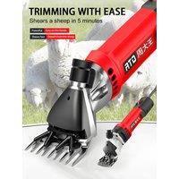 Electric Sheep Shears Sheep Shearing Machine 220V 1200W High Power Quick Trimming Handheld Wool Shears for Sheep Farming