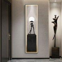 Living Room, Aisle, Dining Room, Room, Bedroom, Corridor, No Wiring Plug Indoor Home Decoration Led Wall Hanging Lights