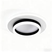 28W Circular Acrylic Ceiling Light, Ra=80, 6500K White Light Ceiling Light Suitable for Restaurants, Bedrooms, Corridors
