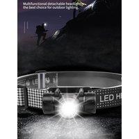 SY-5846 Powerful 850LM LED Headlamp Zoom Rotation Rechargeable Waterproof Headlight Torch for Camping Hunting Work Light