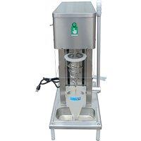 Automatic Fruit Yogurt Ice Cream Mixer Blender Vertical Swirl Frozen Ice Cream Mixing Machine