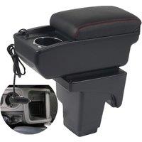 Ford Focus III 3 Armrest box rest arm central content store case console storage elbow support