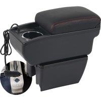 Car Ertiga Armrest box rest arm central content store case console storage elbow support