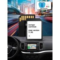 Carminat 11.45 for Renault Clio 2008 2010 Vehicle Sat Nav GPS Memory SD Card Fitting In Europe Italy Finland Bulgaria