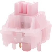 HMX MAGE Sakura Silent Switch Linear Light Pressure 37gf 45gf Factory lubrication Mechanical Gaming Keyboard Pink Mute Switch PC