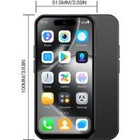 ONEMYTH M17 Pro 4G Mini Smartphone 4.0-inch Dual SIM WIFI 3GB RAM 64GB ROM Type-C Android Phone Play Store Multiple Colors