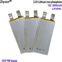 3.2V LiFePo4 8000mAh Battery Lithium Iron Phosphate For Special battery car starting power supplies igniter cells 6090192