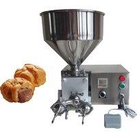 Stainless Steel Automatic Donut Filling Machine Puff Bread Cake Jam Cheese Cream Injector for Churros
