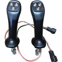 3-button Grab Handle Wheel Excavator Modified with Wood Grab Iron Grab Wood Grab Steel Grab Control Lever