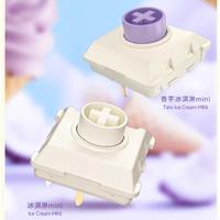Kailh Taro Ice Cream Mini Switch Low Profile All POM Rapid Actuation Lightweight Springs Mechanical Keyboard Switch Lubrication