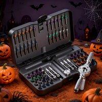 VMAN Exclusive Brand Tool Set Smooth Gearless 24/30/40/66 in 1 Ratchet Magnetic Design S2 Steel Bits Ultimate Repair Companion