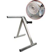 New Portable Hose Reel Machine Foldable Manual Fire Hose Winder Agricultural Water Hose Winding Rack Storage Tools