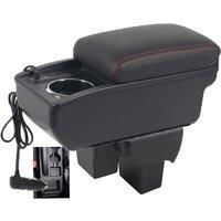 Car VW Polo Nivus Novo Virtus Armrest box﻿ central content store case console storage elbow support rest arm