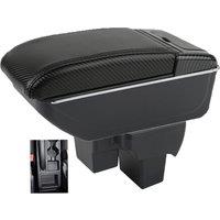 Car VW Polo Nivus Novo Virtus Armrest box central console storage case driver elbow support rest arm
