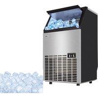 Small Commercial Cubic Ice Maker, Fully Automatic Liquid Freezer, Household Appliances