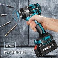 Brushless Electric Driver Household Lithium Mini Driver Portable High Power High Torque Electric Wrench Handheld Drill