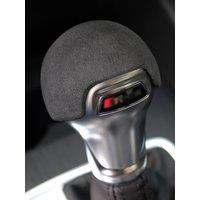 Alcantara Suede Interior Gear Shift Knob Cover Stick Head Car Accessories Trim For Audi A3/S3 2014-2020